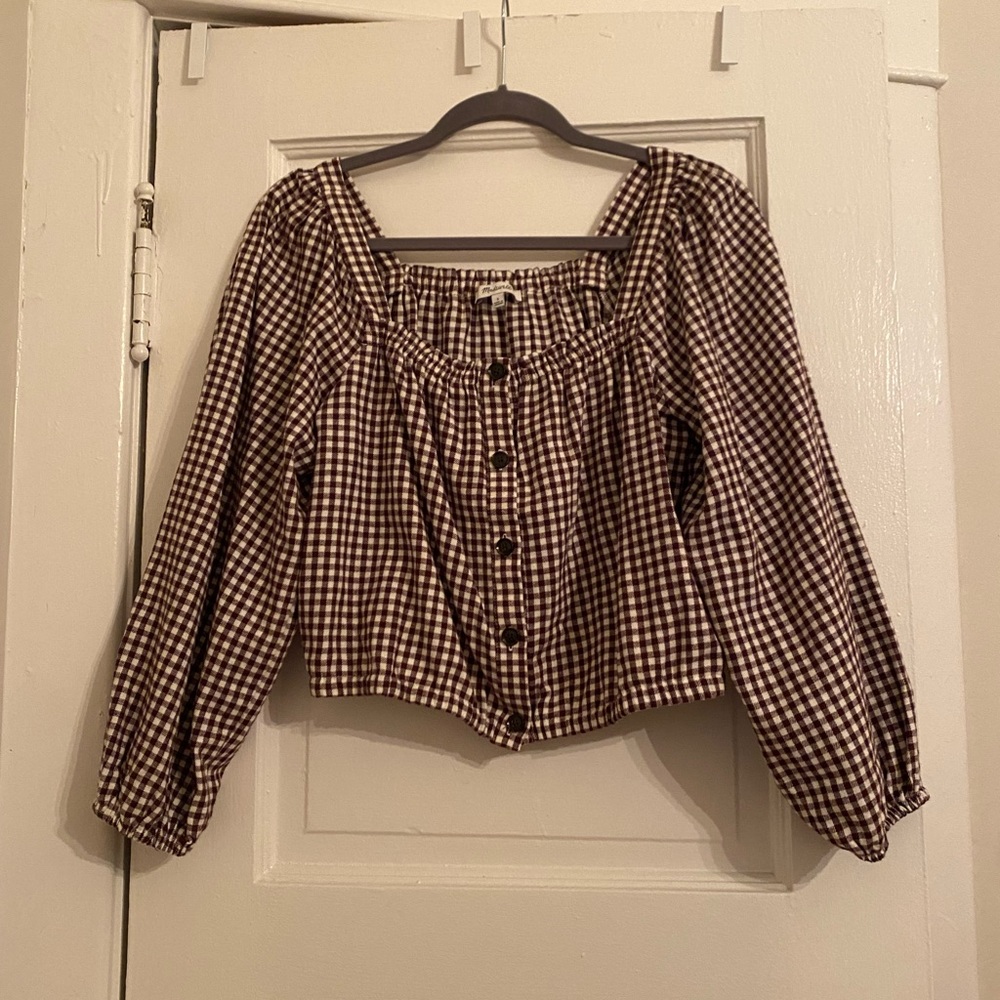 Madewell Puff-Sleeve Top